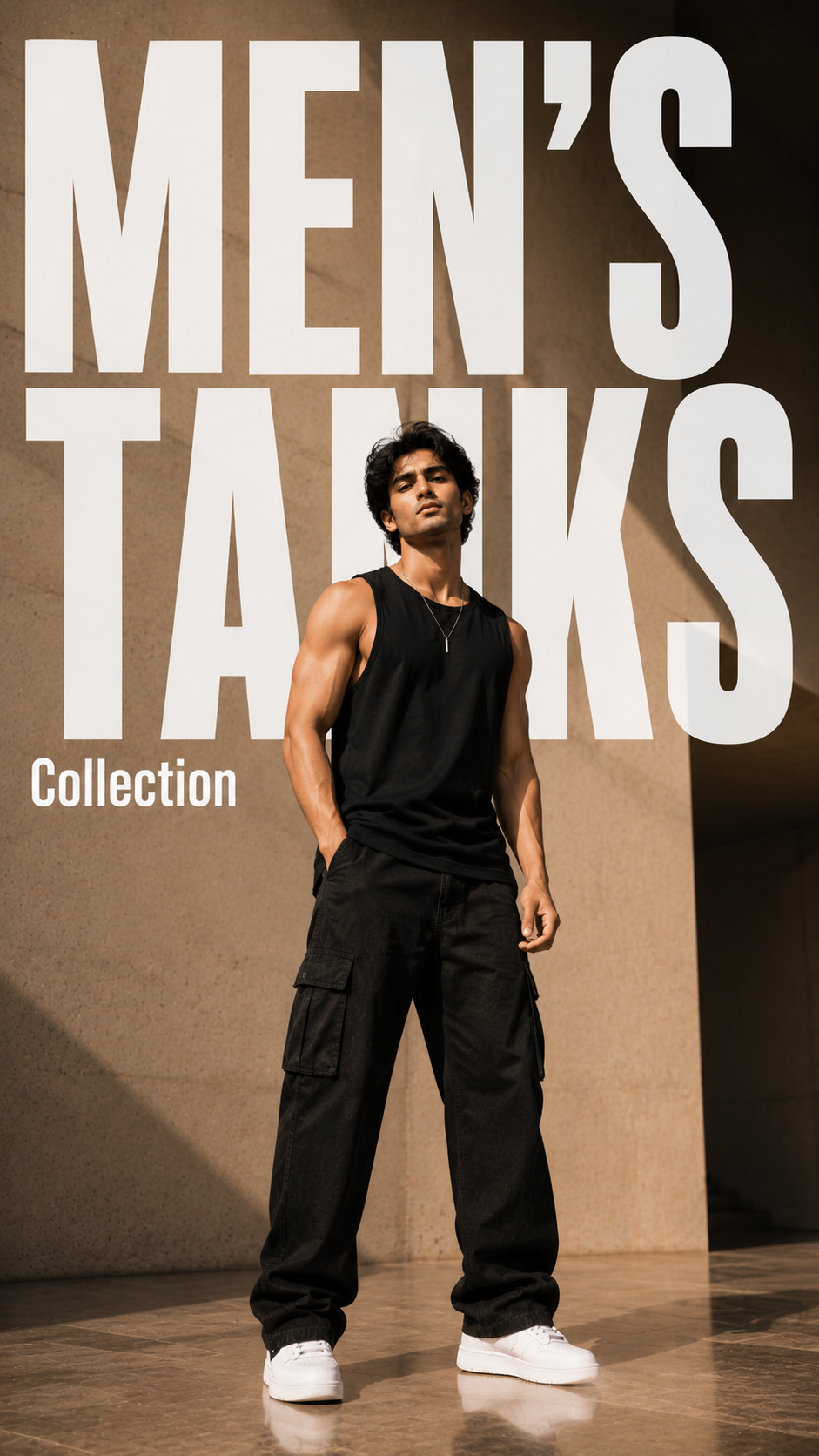 Sleeveless Men's Tank Top