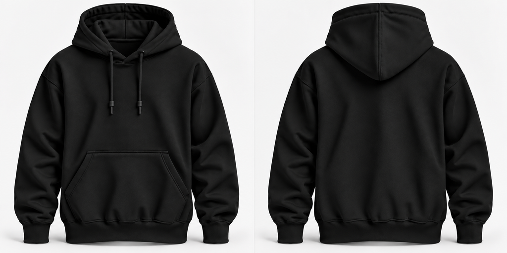 Seven Colors Warm 300 GSM Regular Plain Hoodies