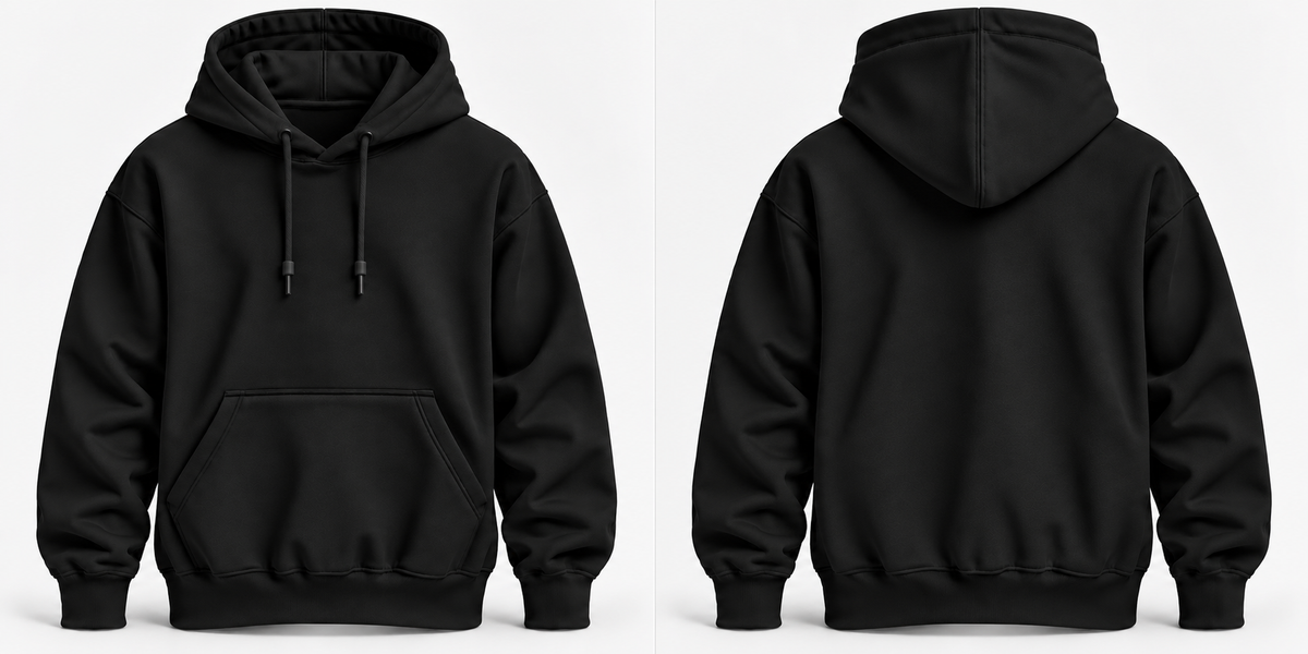 Seven Colors Warm 300 GSM Regular Plain Hoodies