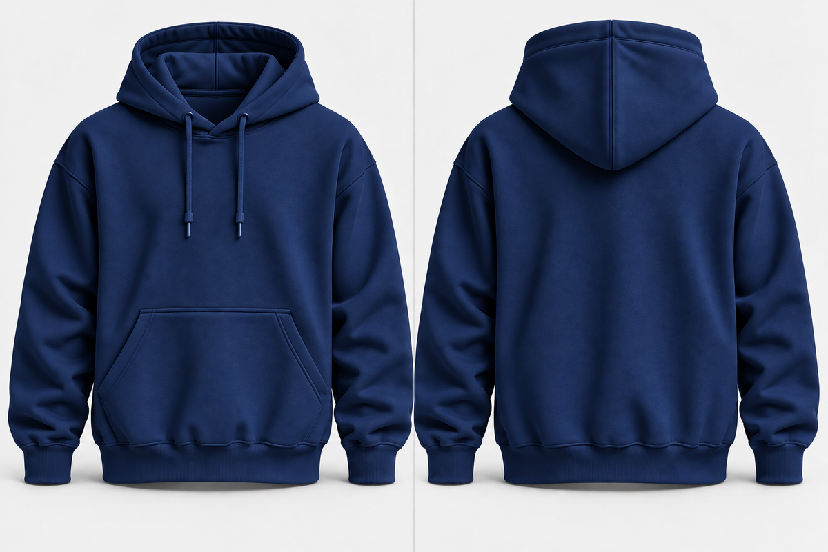 Seven Colors Warm 300 GSM Regular Plain Hoodies