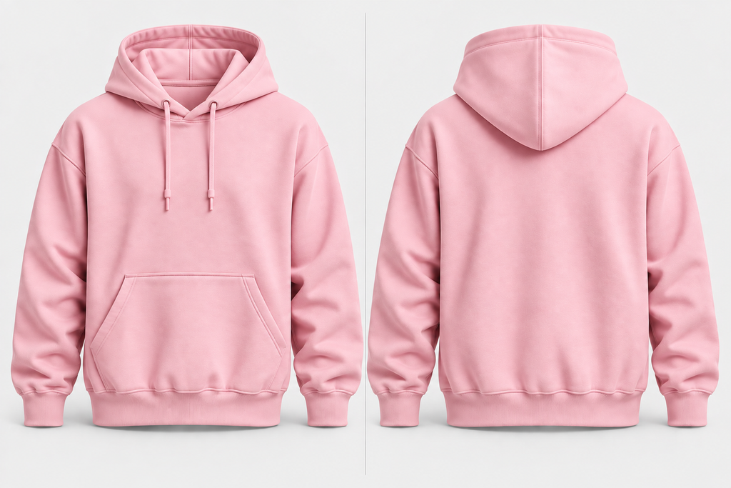 Seven Colors Warm 300 GSM Regular Plain Hoodies