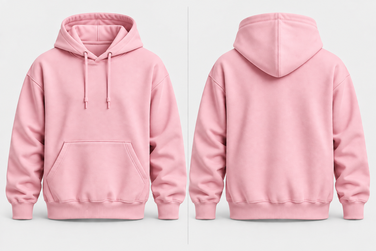 Seven Colors Warm 300 GSM Regular Plain Hoodies