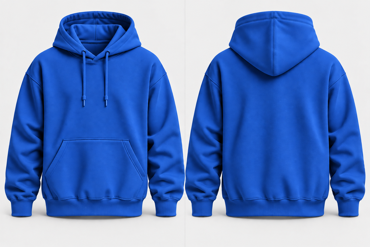 Seven Colors Warm 300 GSM Regular Plain Hoodies