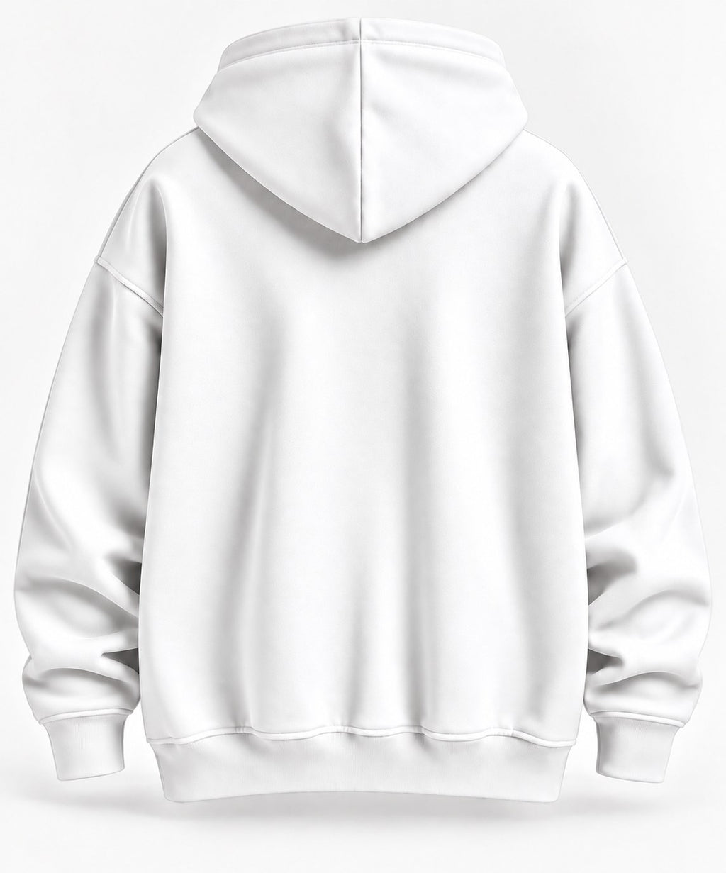 Heavy Weight 400 GSM Oversized Plain Hoodie