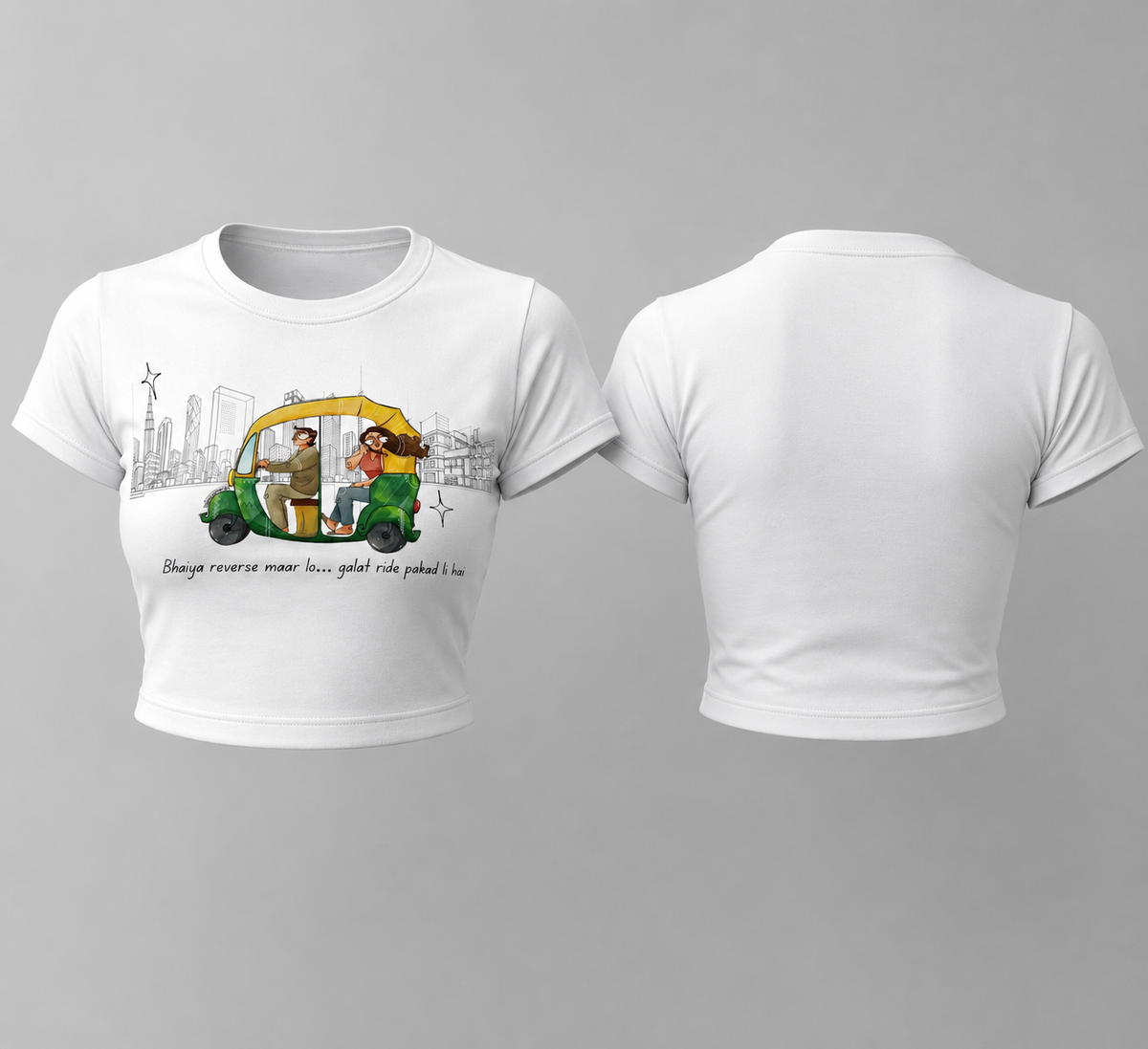 SANKITRIBE Signature Female Baby Tee