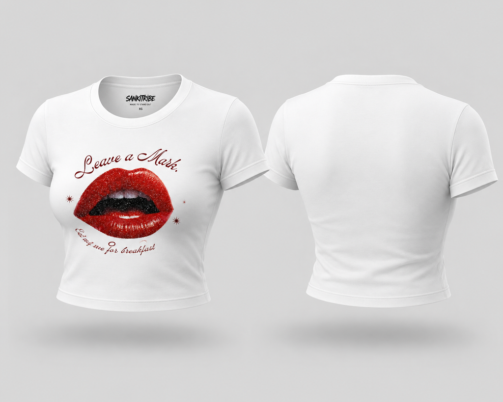 SANKITRIBE Premium Women's Baby Tee | Twisted Beauty |