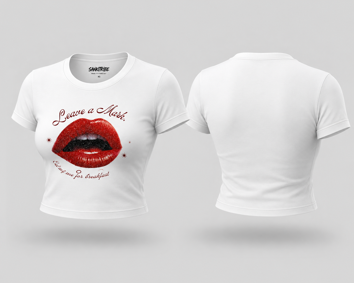 SANKITRIBE Premium Women's Baby Tee | Twisted Beauty |