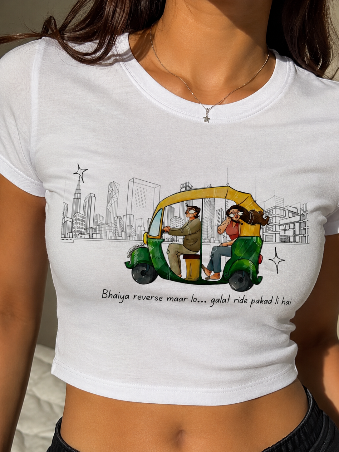 SANKITRIBE Signature Female Baby Tee