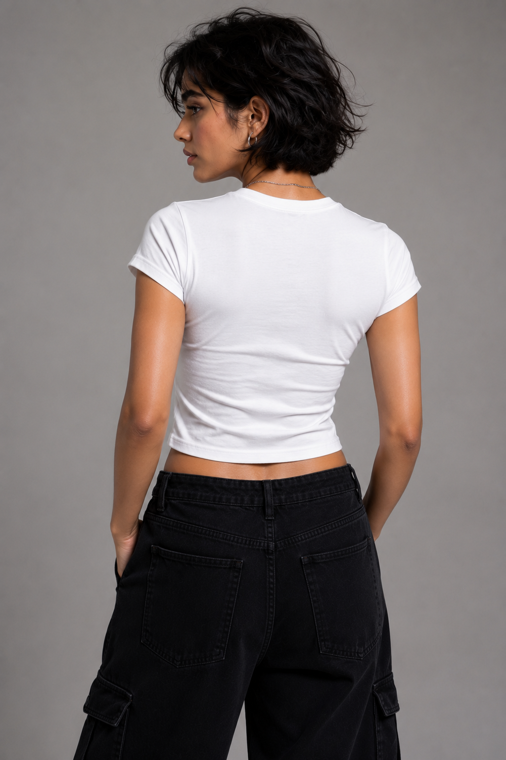 SANKITRIBE Premium Women's Baby Tee | Toxic Mushroom |