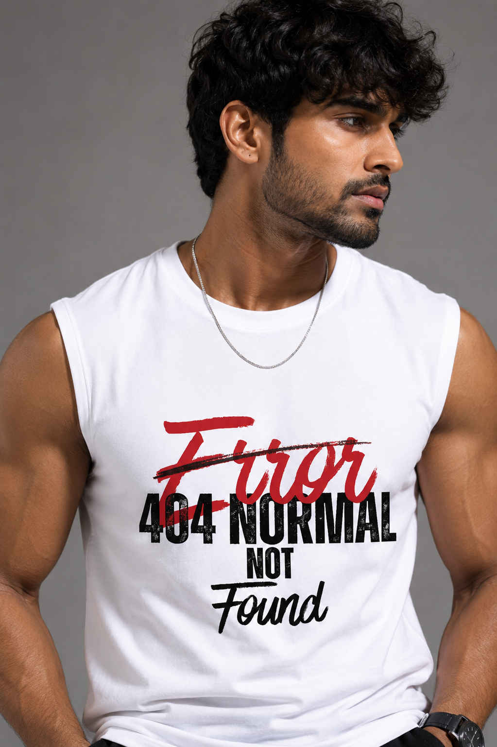 SANKITRIBE Premium Men's Sleeveless DTG T-shirt