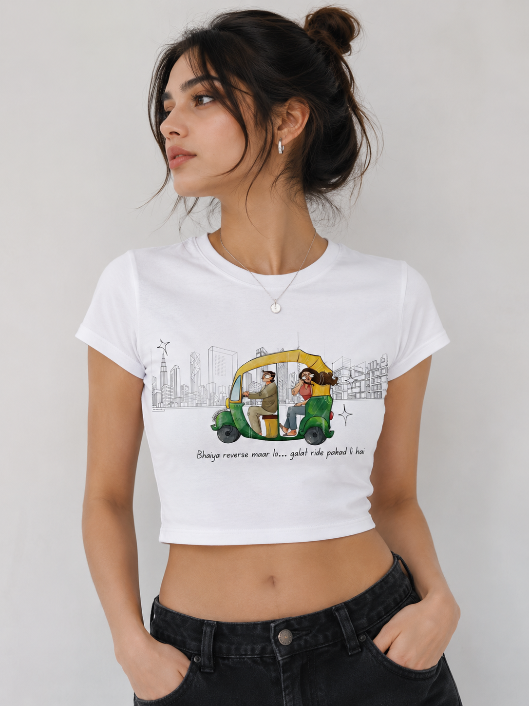 SANKITRIBE Signature Female Baby Tee