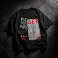 SANKITRIBE Unisex Terry Oversized Graphic Printed T-Shirt | SARASWATI KRIPA | Premium Streetwear