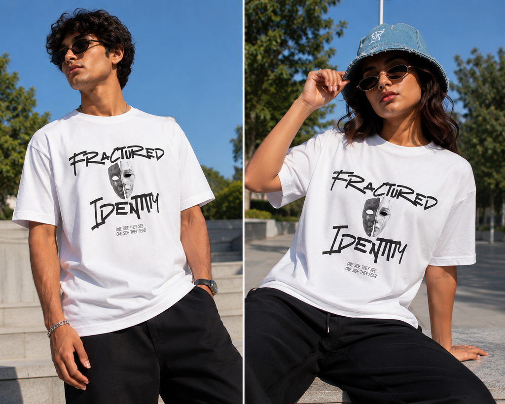 Premium Terry Oversized Unisex Graphic T-Shirt