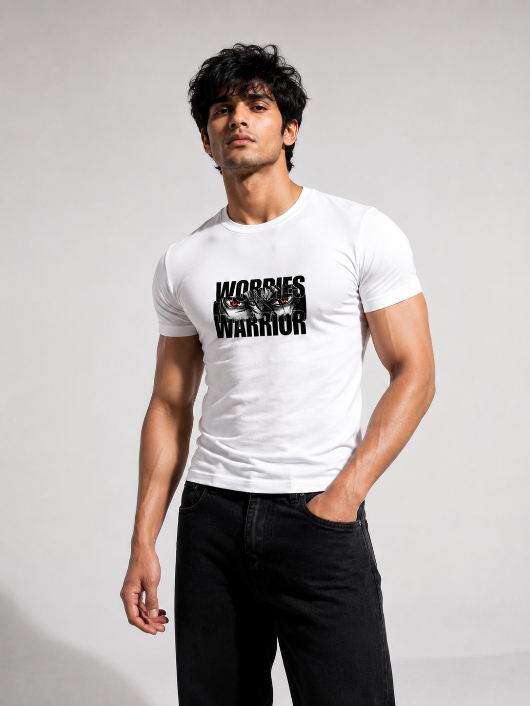 SANKITRIBE Classic Crew Graphic T-Shirt | Warrior |
