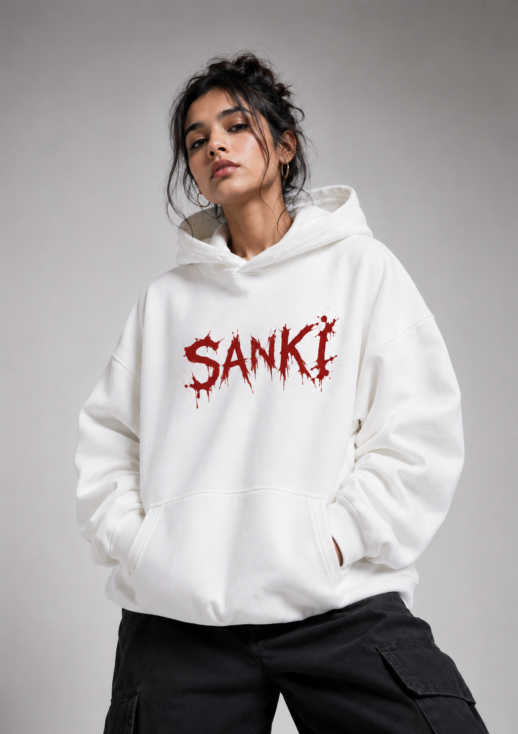 SANKITRIBE Premium Unisex Oversized Graphic Hoodie | SANKI |