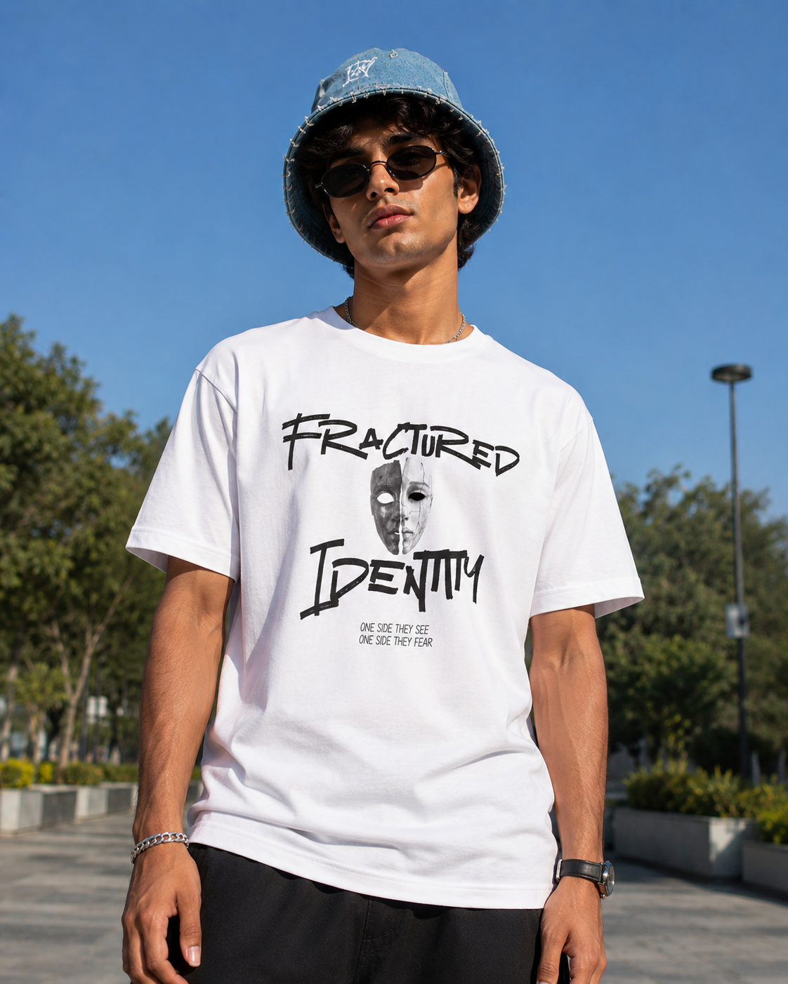 Premium Terry Oversized Unisex Graphic T-Shirt