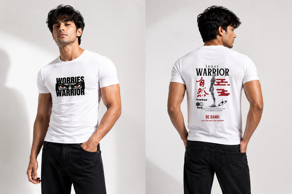 SANKITRIBE Classic Crew Graphic T-Shirt | Warrior |