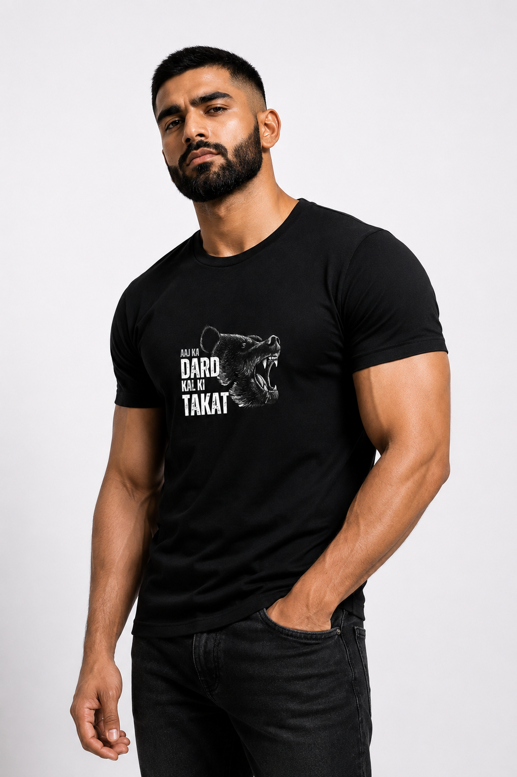 SANKITRIBE Classic Crew Graphic T-Shirt | Fight to Fear |