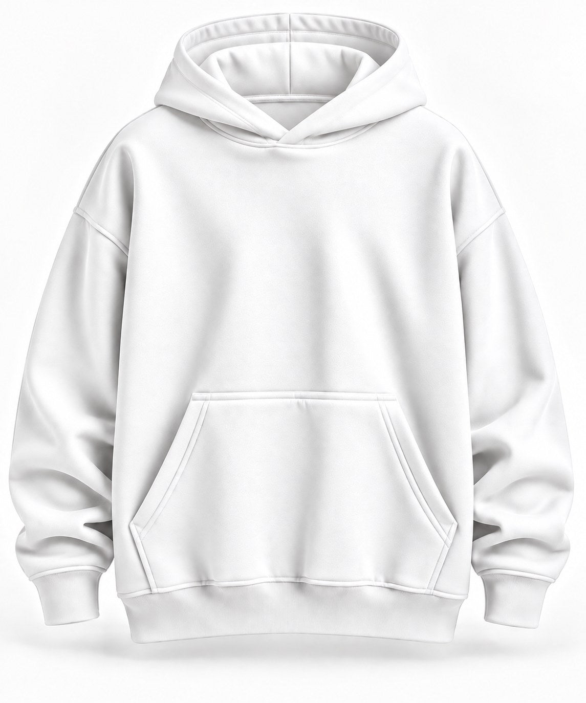 Heavy Weight 400 GSM Oversized Plain Hoodie
